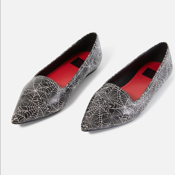 Strange Cvlt Spiderweb Dagger Flats - Picture 4 of 11